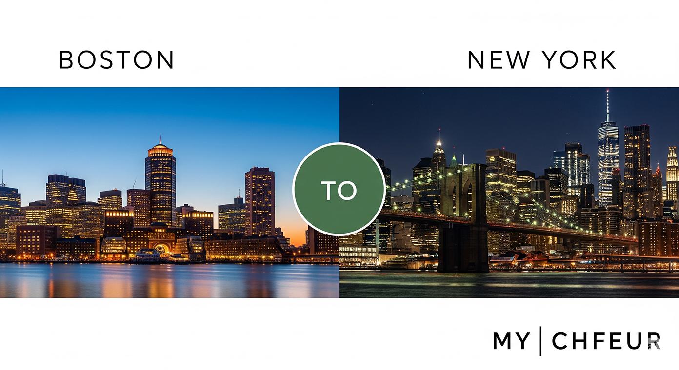Premium car service from Boston to New York