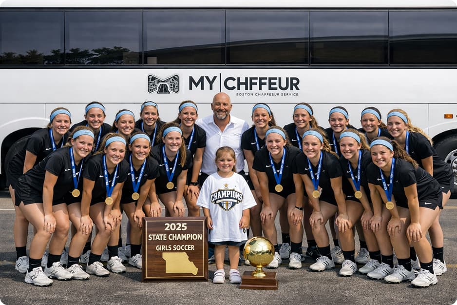 School group charter bus rentals in Boston