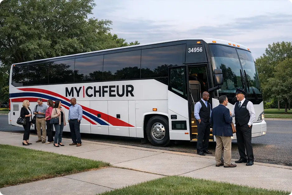 Charter Bus Fleet in Boston