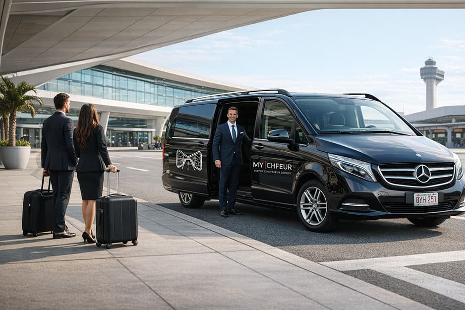Professional chauffeur service for business travelers