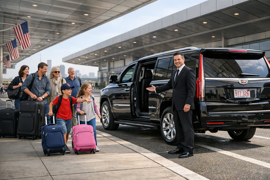 Family and group transportation from Logan Airport