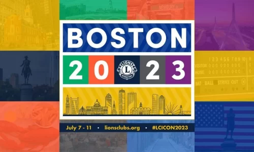 Lions Clubs International Convention (LCICon) in Boston, Massachusetts.