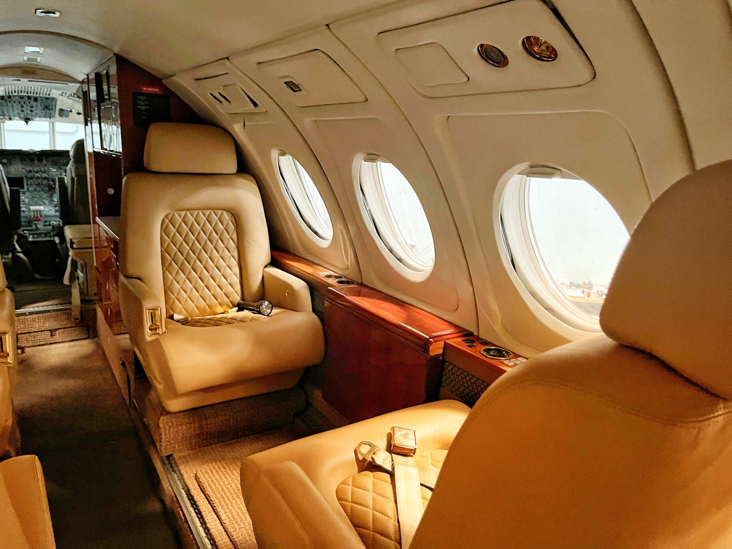 Private Jet inside PRIVATE CHARTER FBO